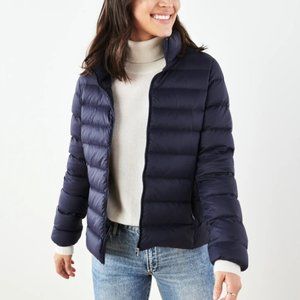 NWOT // Everlane Lightweight Navy Puffer